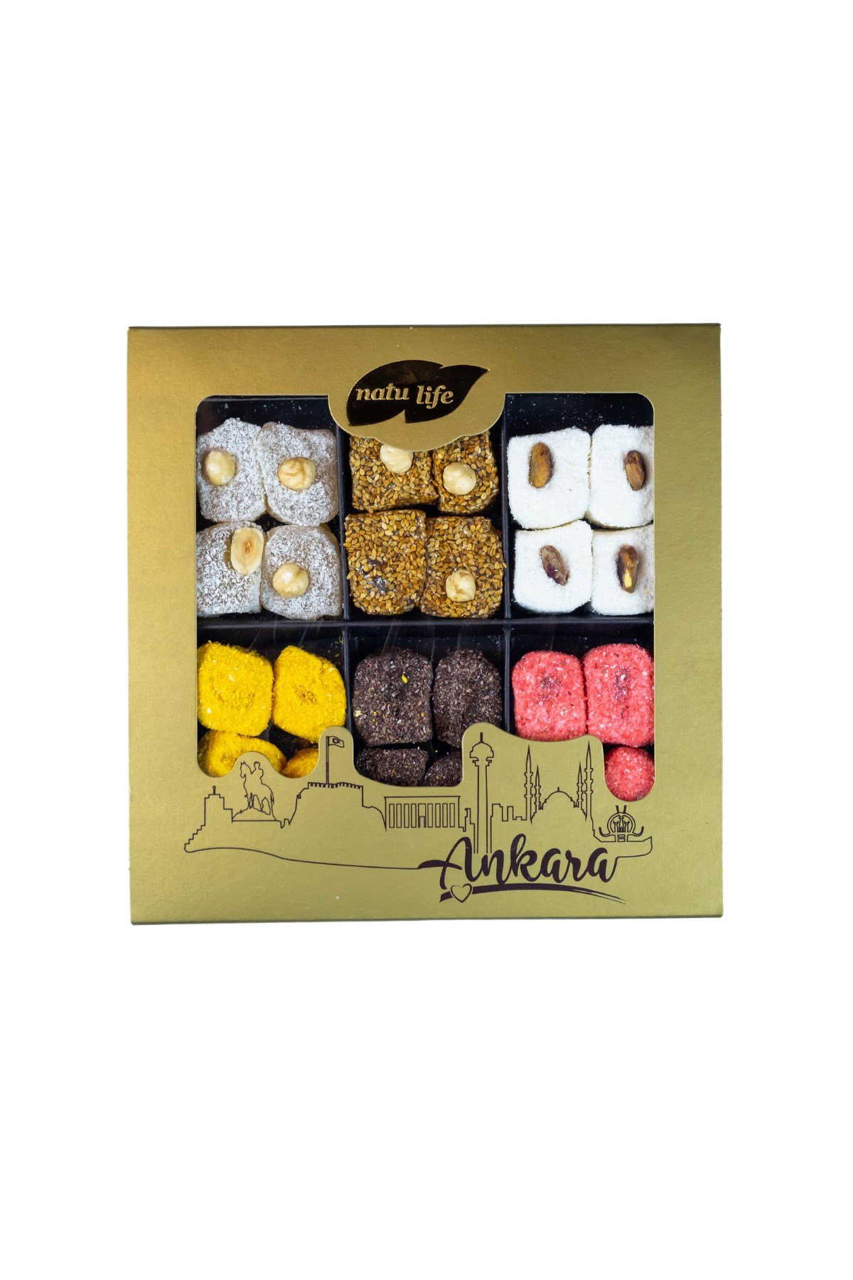 Lokum Karışık 520 Gr  | Natulfie Taze Kuruyemiş- Natulife