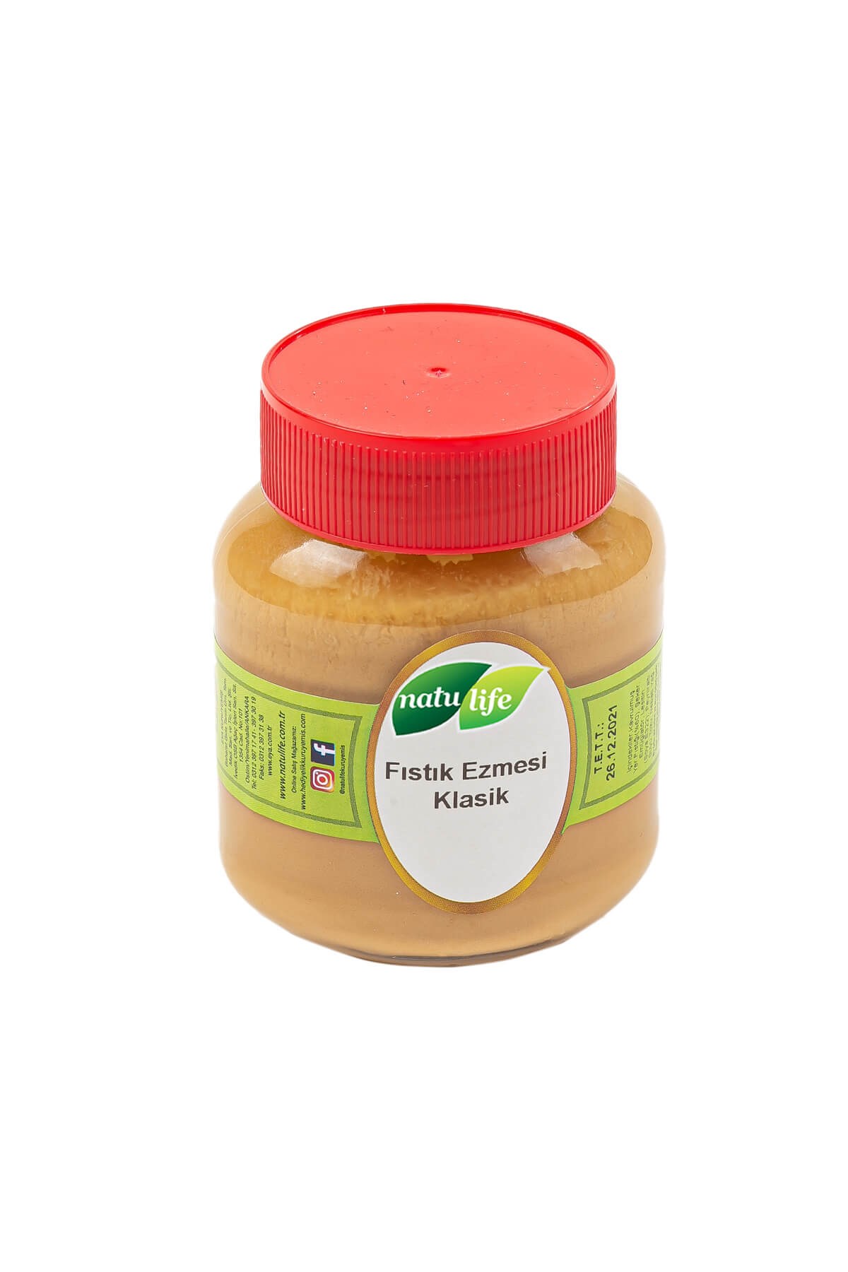 Fıstık Ezmesi Klasik 340 Gr | Natulfie Taze Kuruyemiş- Natulife