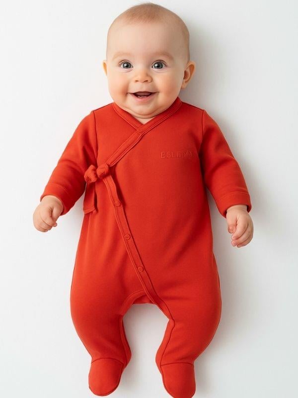 Bebek Çapraz Bağlamalı Sertifikalı Organik Tulum