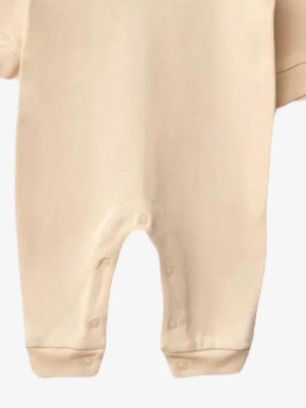 Bebek Düğmeli Organik Tulum