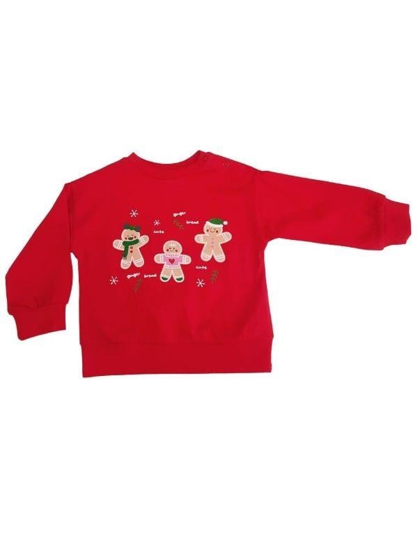 Bebek Yılbaşı Temalı Sweatshirt