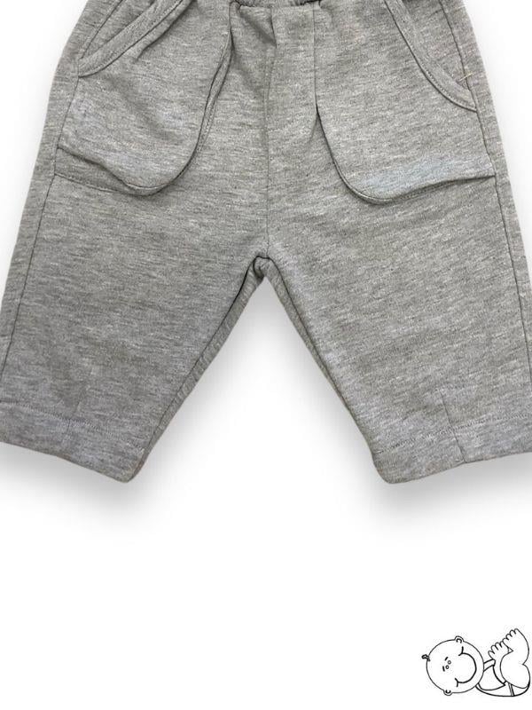 Çocuk Beli Lastikli Pamuklu Cepli Eşofman Altı