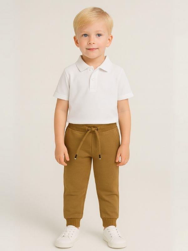 Çocuk Beli Paçası Lastikli Yumuşak Dokulu Okul Eşofman Altı