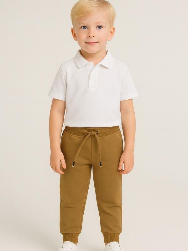 Çocuk Beli Paçası Lastikli Yumuşak Dokulu Okul Eşofman Altı