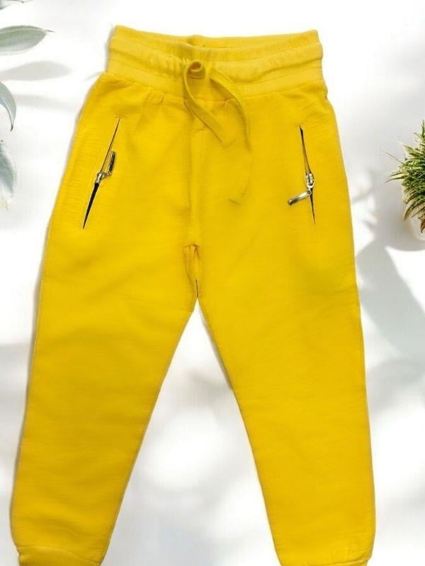 Çocuk Cepleri Fermuarlı Eşofman Alt