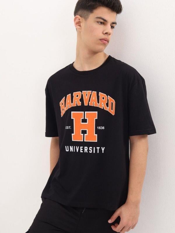 Çocuk Harvard Baskılı Tshirt