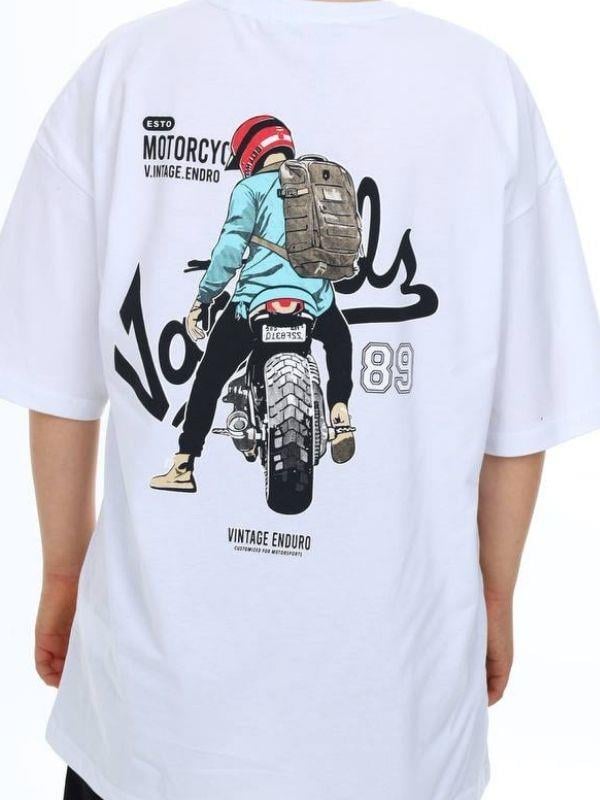 Çocuk Motor Baskılı Tshirt