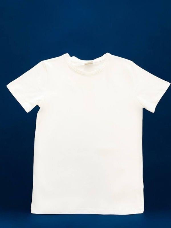 Çocuk  Pamuklu Bisiklet Yaka Basic Tshirt