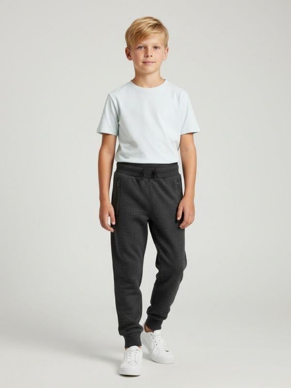 Çocuk Pamuklu Yumuşak Dokulu Beli Paçası Lastikli Eşofman Alt