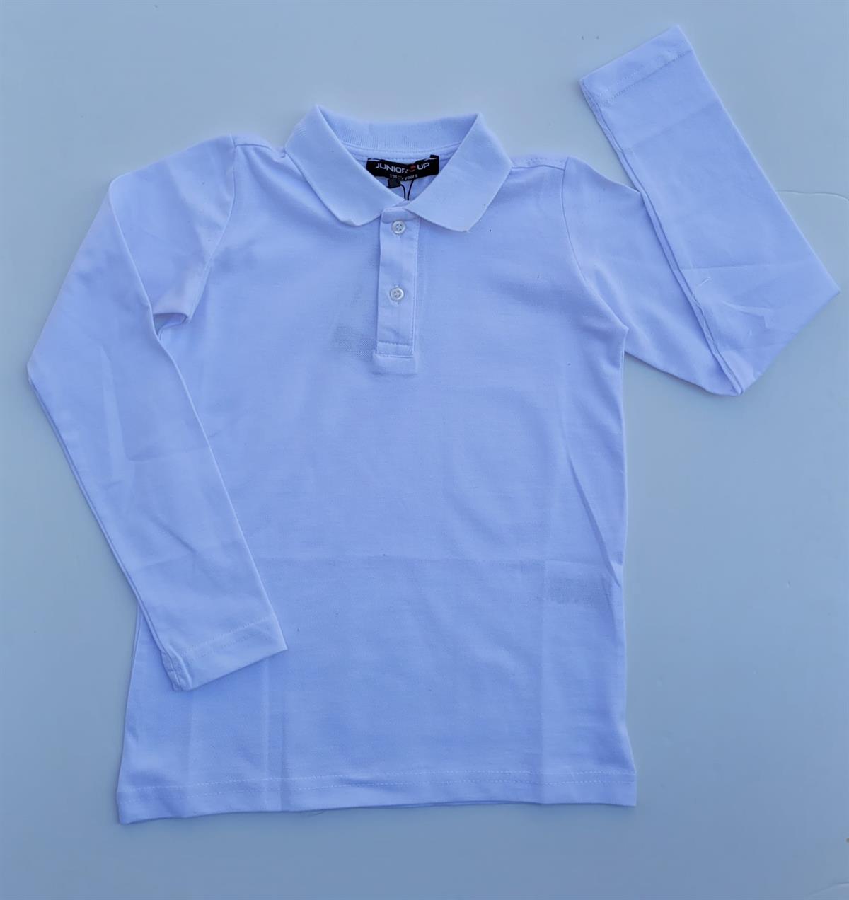 Çocuk Uzun Kollu Polo Yaka Tshirt