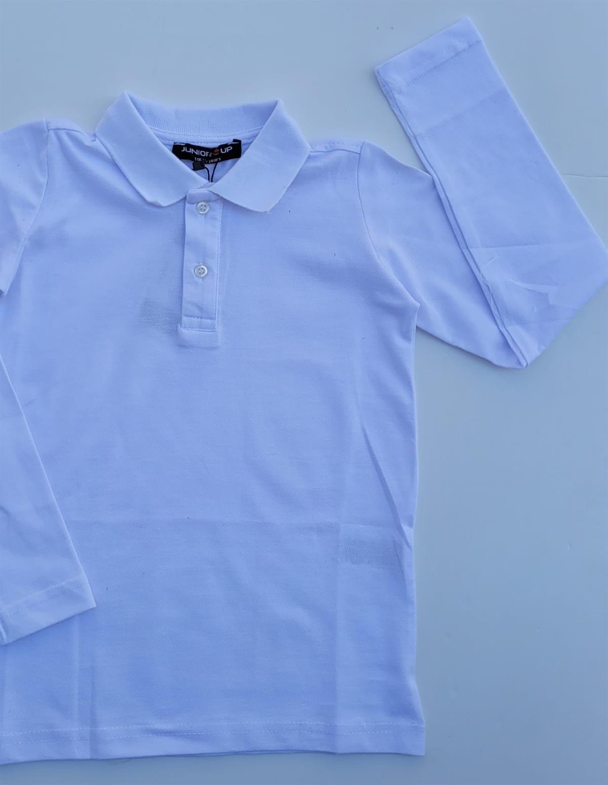 Çocuk Uzun Kollu Polo Yaka Tshirt