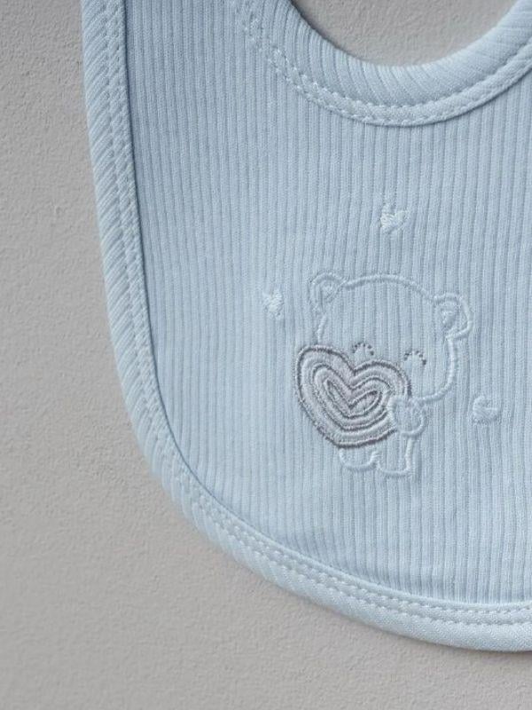 Erkek Bebek 5 Parça Hastane Çıkışı Zıbın Seti