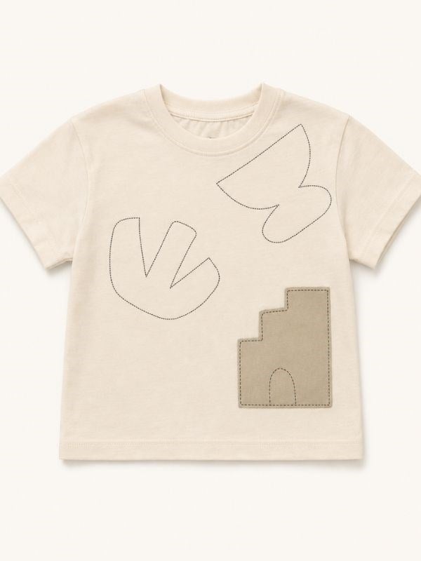 Erkek Bebek Baskılı Tasarım T-shirt