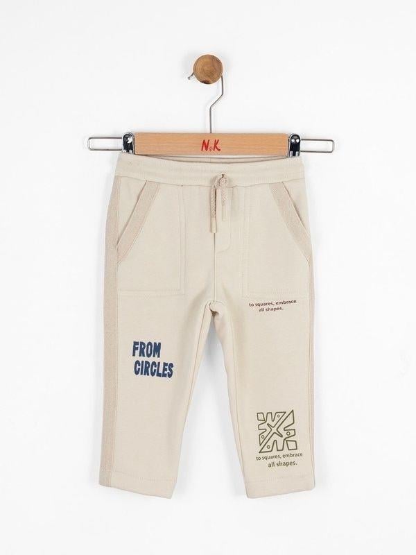 Erkek Bebek Bel Lastikli Kuzey Eşofman Altı