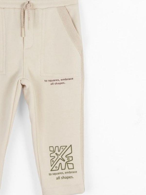 Erkek Bebek Bel Lastikli Kuzey Eşofman Altı