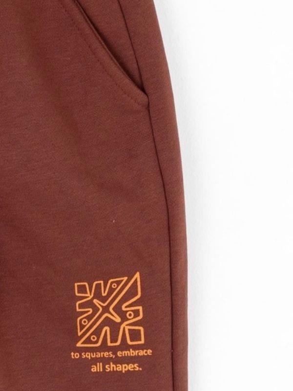 Erkek Bebek Bel Lastikli Pamuklu Kartal Pantolon