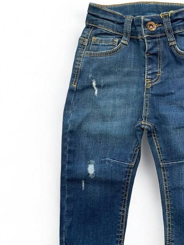 Erkek Bebek Cep Detaylı Kot Pantolon