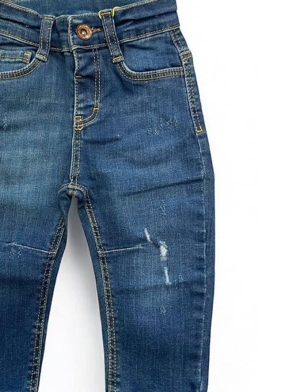 Erkek Bebek Cep Detaylı Kot Pantolon