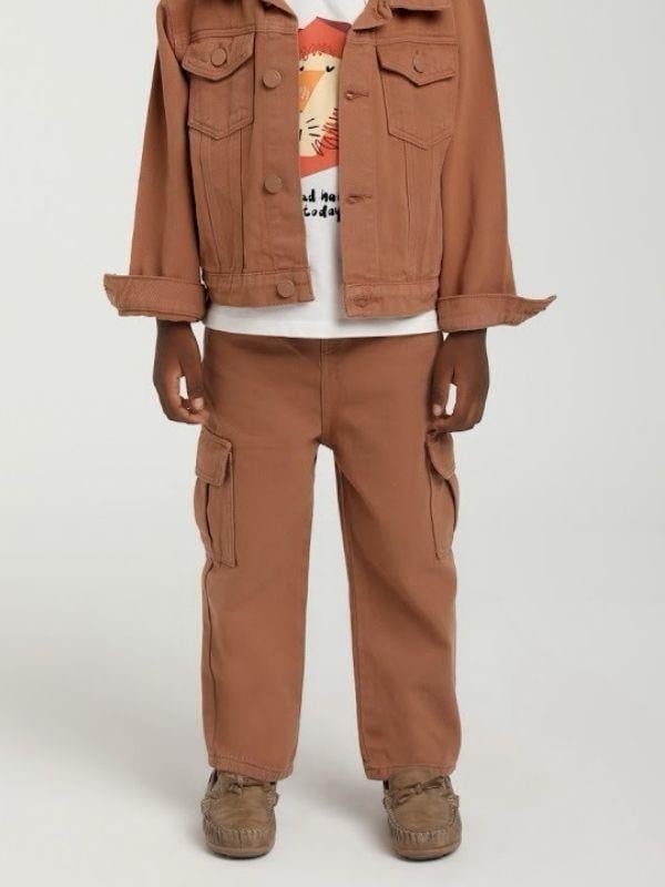 Erkek Bebek Cepli Kargo Pantolon