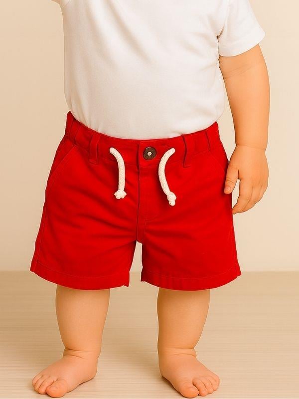 Erkek Bebek Dokuma Şort