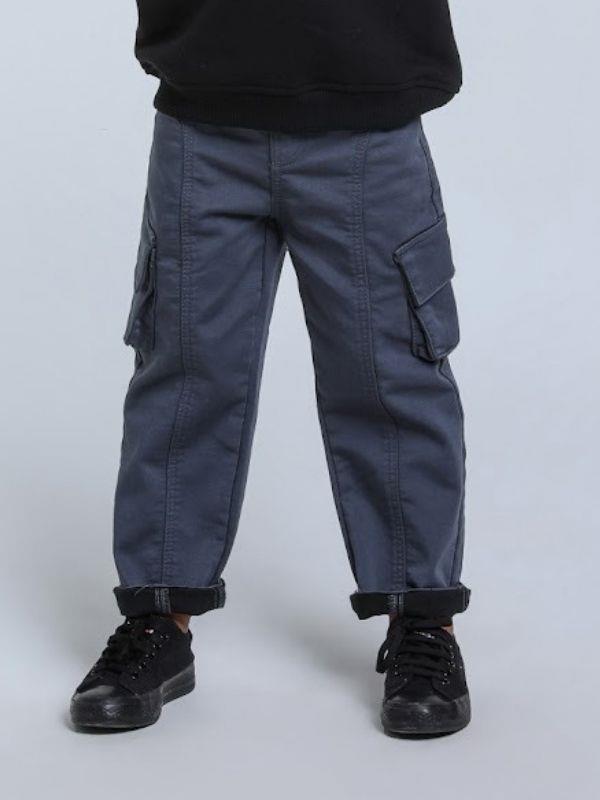 Erkek Bebek Kargo Cep Detaylı Pantolon