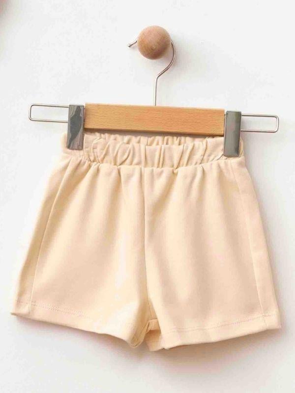 Erkek Bebek Organik Pamuklu Gemi Baskılı T-shirt Şortlu Takım