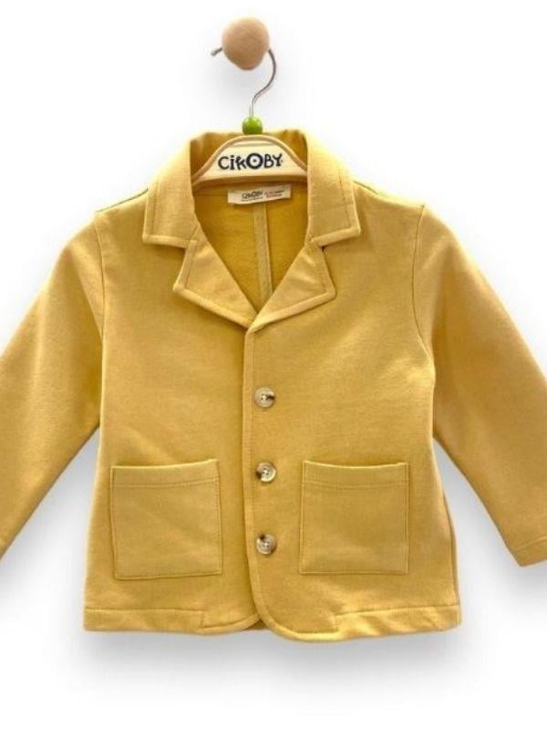 Erkek Bebek Örme Hırka Ceket
