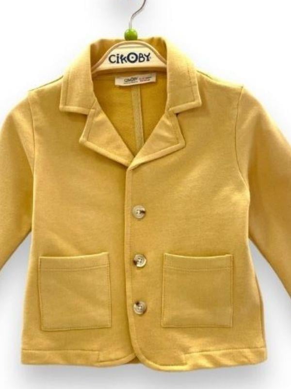 Erkek Bebek Örme Hırka Ceket