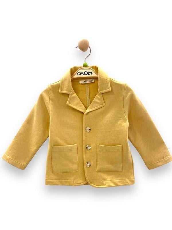 Erkek Bebek Örme Hırka Ceket