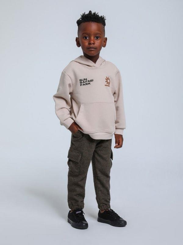 Erkek Bebek Pamuklu Beli Paçası Lastikli Yumuşak Pantolon