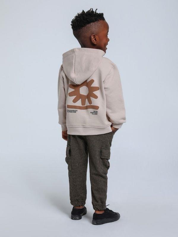 Erkek Bebek Pamuklu Beli Paçası Lastikli Yumuşak Pantolon