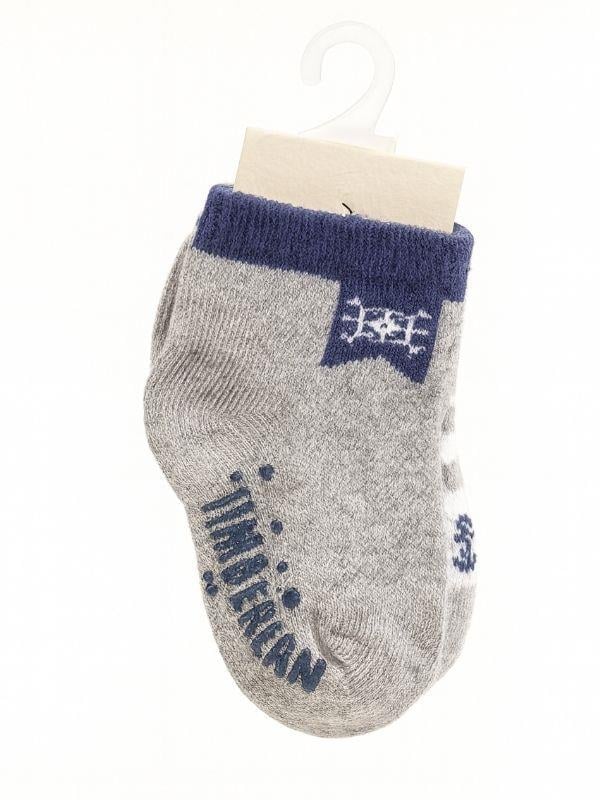 Erkek Bebek Pamuklu Desenli 2'li Çorap Seti