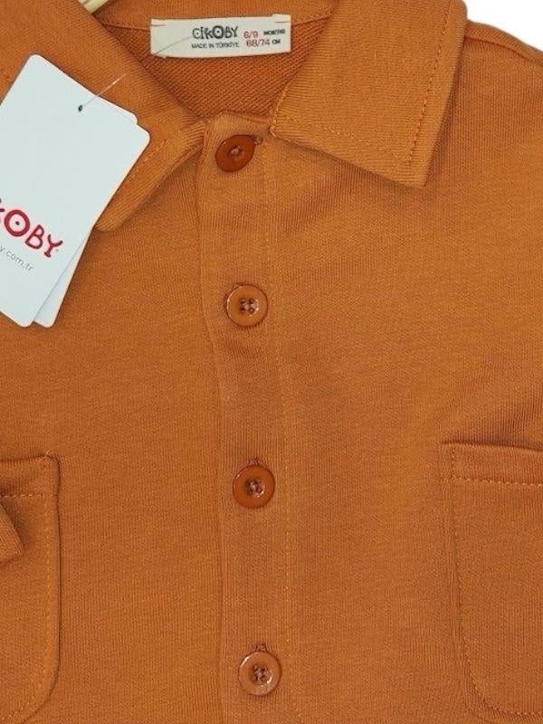 Erkek Bebek Pamuklu Örme Ceket