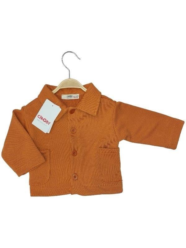 Erkek Bebek Pamuklu Örme Ceket