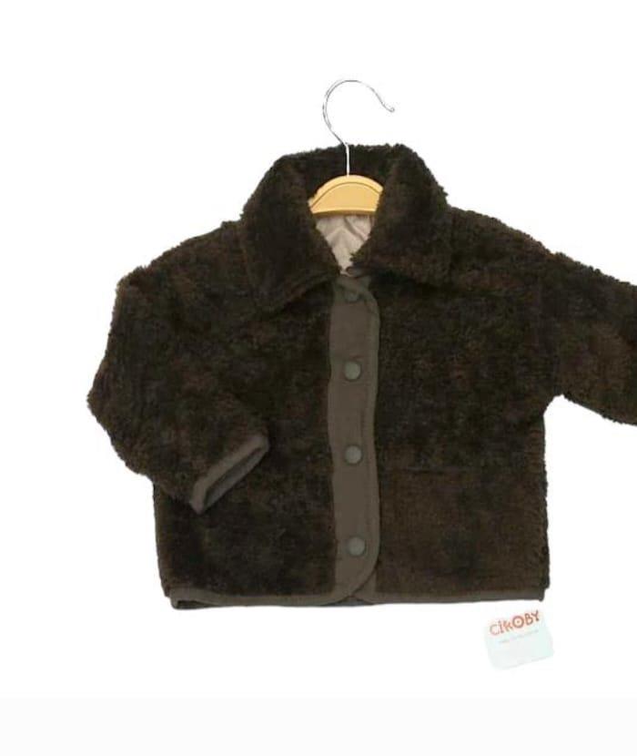 Erkek Bebek Peluş Mont