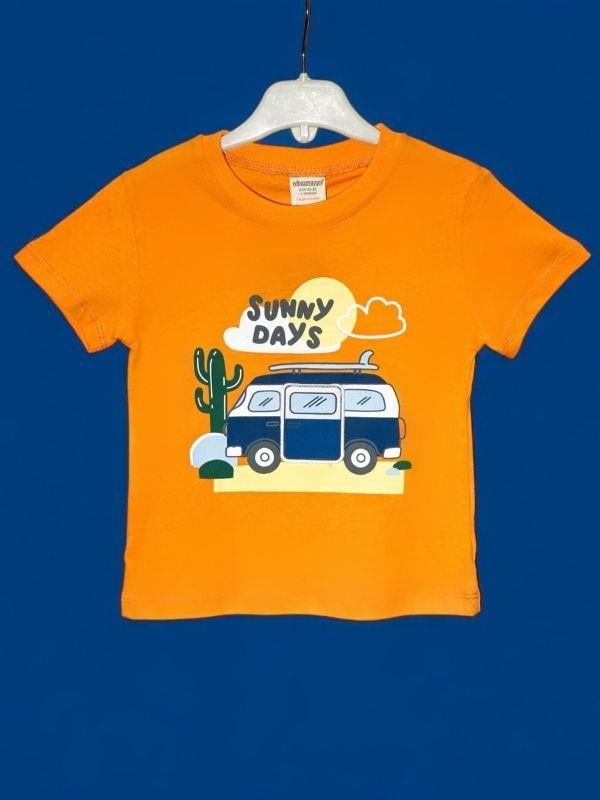 Erkek Bebek Sunny Days Baskılı T-shirt