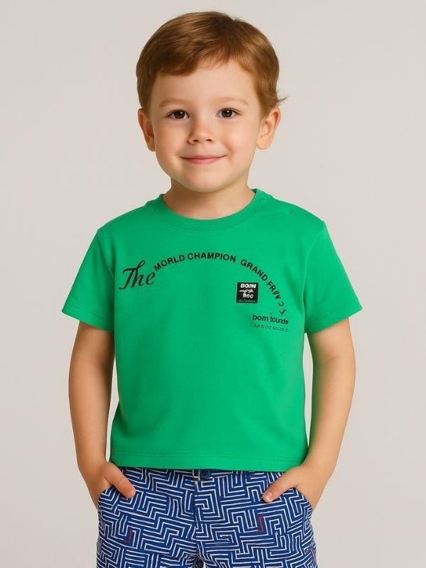 Erkek Bebek The World Champion T-shirt