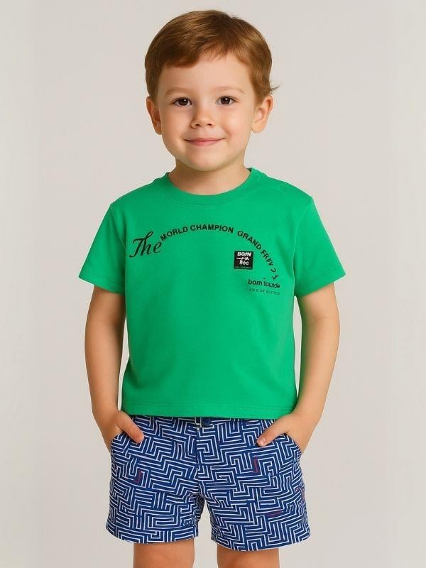 Erkek Bebek The World Champion T-shirt