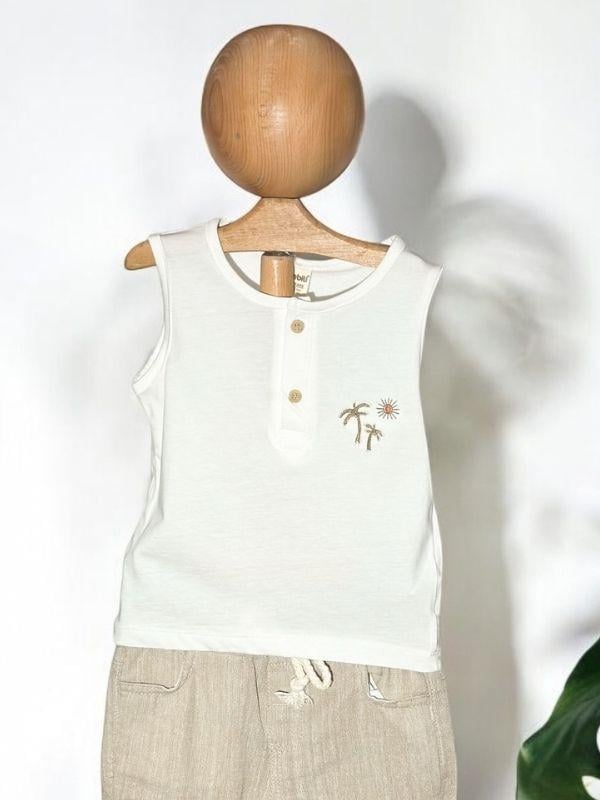 Erkek Bebek Üçlü Ceketli Pantolonlu Takım