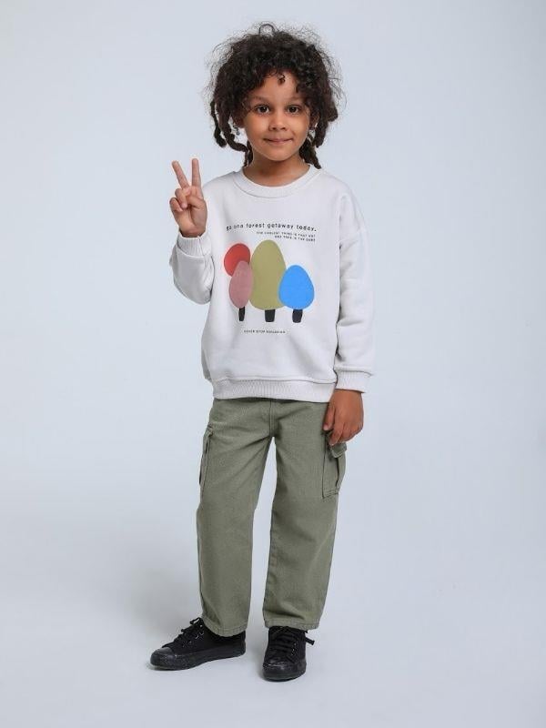 Erkek Bebek Yan Cepli Kargo Pantolon