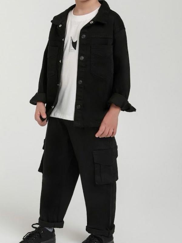 Erkek Bebek Yumuşak Dokulu Esnek Kumaş Ceket