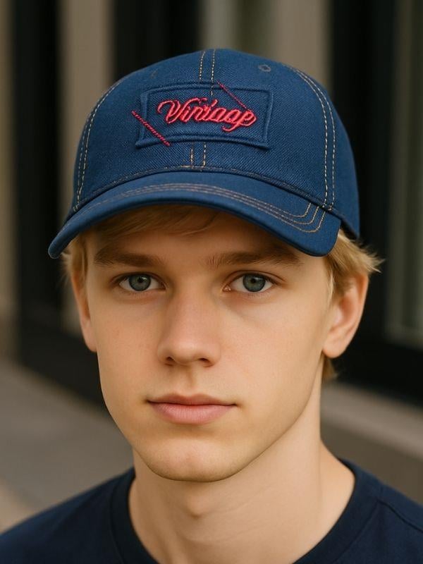 Erkek Çocuk 9-15 Yaş Arası Denim Şapka