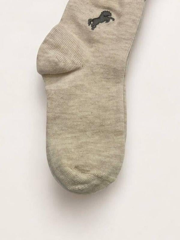 Erkek Çocuk At İşlemeli Soket Çorap