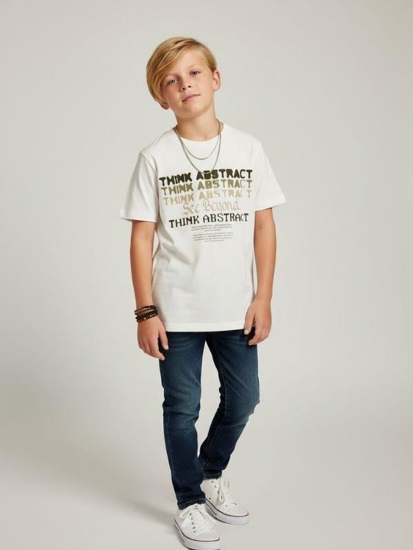 Erkek Çocuk Baskılı Tasarım T-shirt