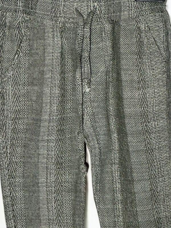 Erkek Çocuk Beli Lastikli Desenli Yumuşak Dokulu Pantolon