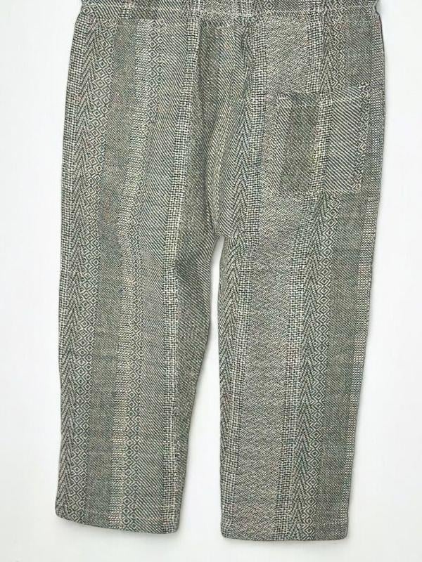 Erkek Çocuk Beli Lastikli Desenli Yumuşak Dokulu Pantolon