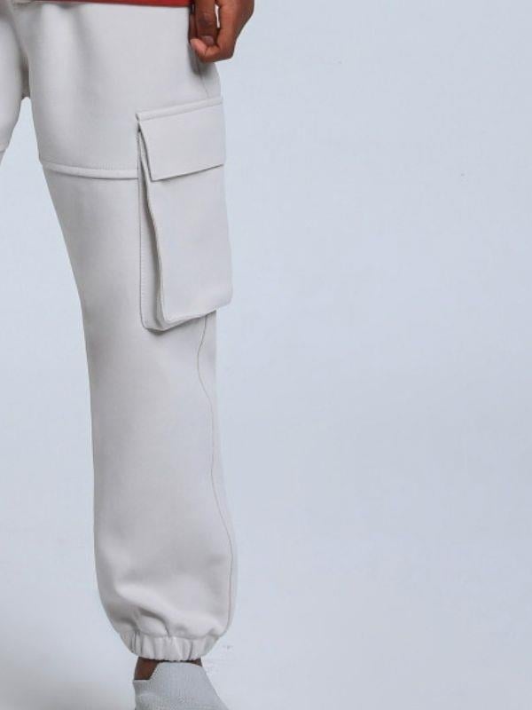 Erkek Çocuk Beli Paçası Lastikli Kargo Eşofman Alt