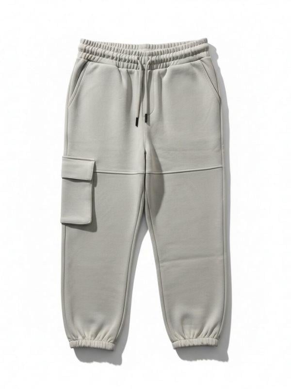 Erkek Çocuk Beli Paçası Lastikli Kargo Cepli Eşofman Alt