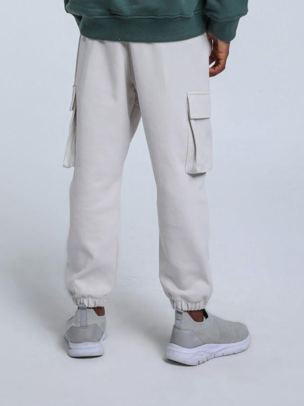 Erkek Çocuk Beli Paçası Lastikli Kargo Eşofman Alt