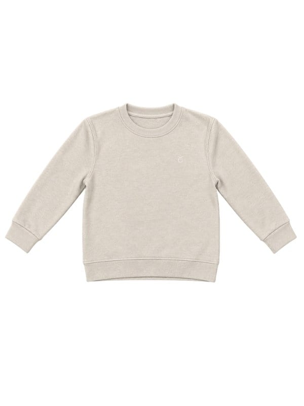 Erkek Çocuk Bisiklet Yaka Basic Sweatshirt